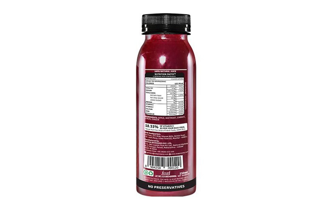 Raw Pressery Flush Juice    Bottle  250 grams